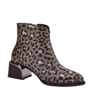 Botine din piele naturala PANTHER