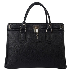 Geanta din piele naturala HELGA Black