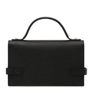 Geanta din piele naturala IVY Black - Img 2