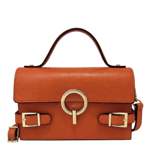 Geanta din piele naturala IVY Orange