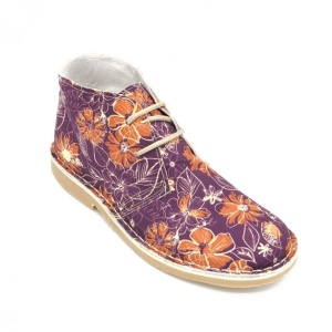 Ghete din material textil si piele HAWAI Violet - Img 5
