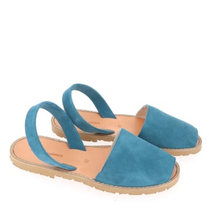 Sandale din piele MINORQUINES NUBUCK Monaco