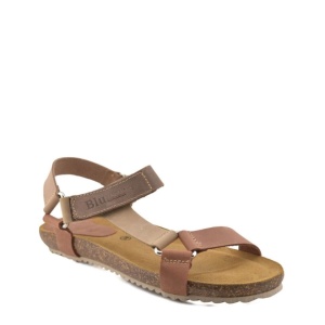 Sandale din piele naturala CELIA Brown