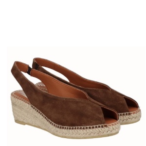 Sandale din piele naturala CLEO Choco - Img 2