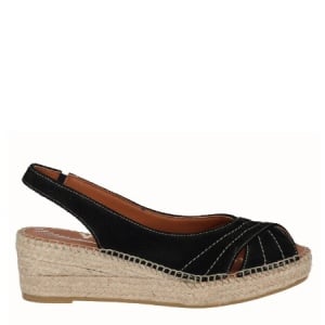 Sandale din piele naturala LUNA Black