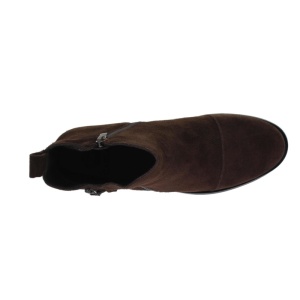 Botine din piele naturala SOL Brown - Img 3