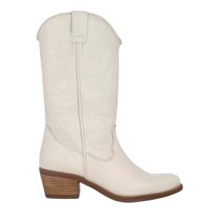 Cizme din piele naturala MIAPARELLI White - Img 2