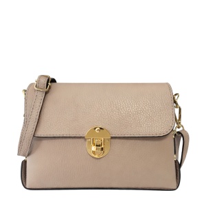 Geanta din piele naturala KATIUSHA Beige