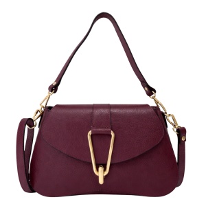 Geanta din piele naturala NARA Burgundy
