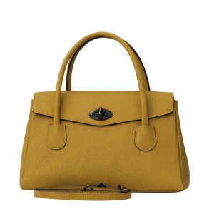Geanta din piele naturala NOELA Yellow