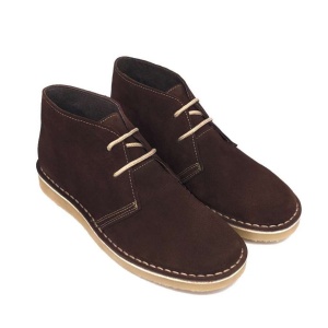 Ghete din piele naturala DOVER Choco