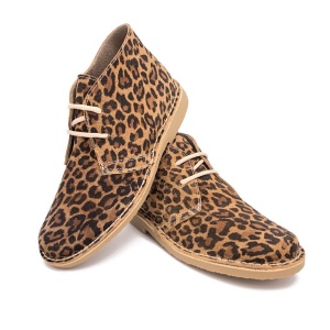 Ghete din piele naturala LEOPARD PRINT - Img 4