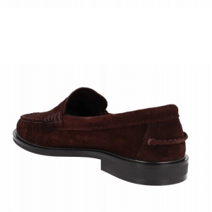 Pantofi din piele naturala ARIA Brown - Img 3