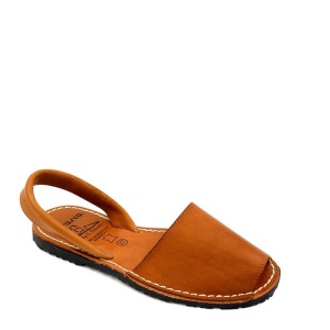 Sandale din piele naturala, AVARCA COLOUR POP Camel
