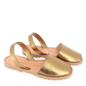 Sandale din piele naturala AVARCA MINORQUINES Golden