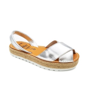 Sandale din piele naturala, AVARCA REVERIA Silver