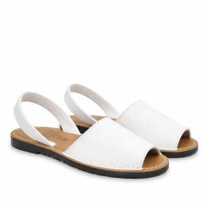Sandale din piele naturala, AVARCA SEVILLA WHITE