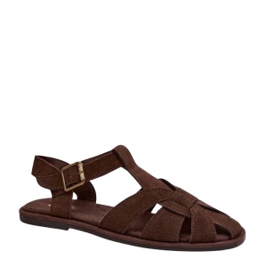Sandale din piele naturala MIRELA Brown