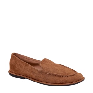 Balerini din piele sintetica MARLA Camel - Img 2
