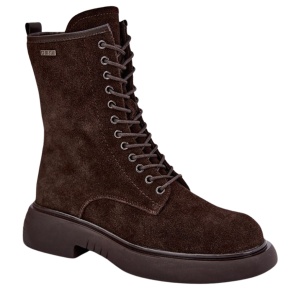 Bocanci din piele naturala ZOE Brown
