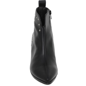 Botine din piele naturala BRUNA Black - Img 3