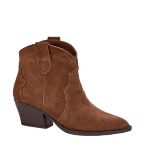 Botine din piele naturala YOLKA Camel