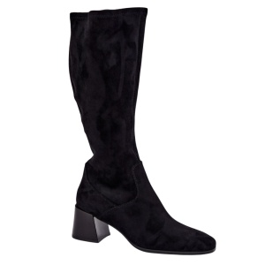 Cizme din piele ecologica ROCIO Black