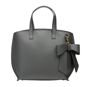 Geanta din piele naturala CARMEN Grey