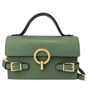 Geanta din piele naturala IVY Green