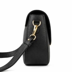 Geanta din piele naturala LUCRETIA Black - Img 3