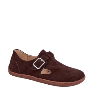 Pantofi din piele naturala BAREFOOT Brown