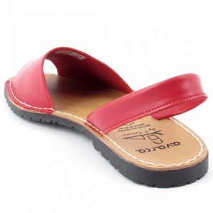 Sandale din piele AVARCA CLASIC Red - Img 4