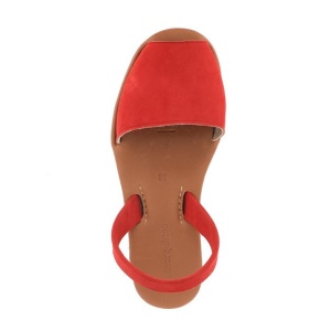 Sandale din piele MINORQUINES Platja PLATFORM Lips - Img 3