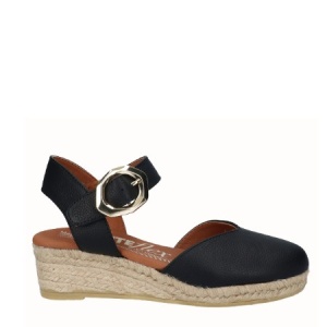 Sandale din piele naturala BERLINA Black - Img 1