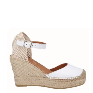 Sandale din piele naturala CARLA White
