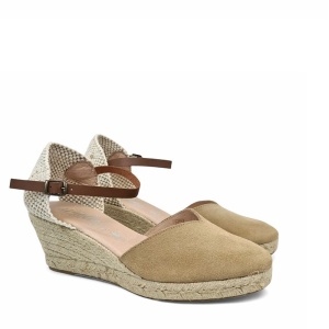 Sandale din piele naturala NIRVANA Beige