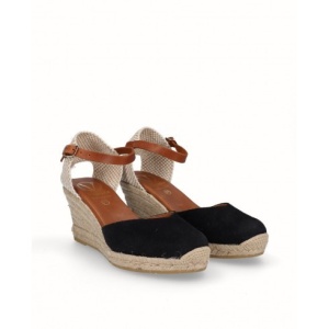 Sandale din piele naturala SAMBA Black - Img 3