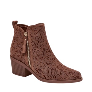 Botine din piele ecologica MARGOT Camel