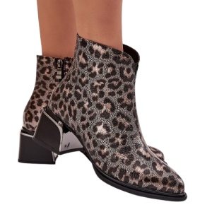 Botine din piele naturala PANTHER - Img 2