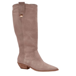 Cizme din piele naturala JOLENE Beige