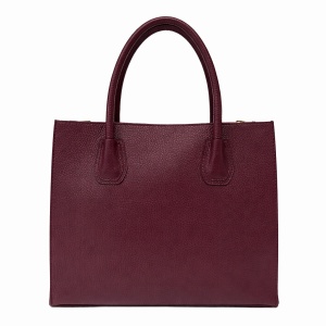 Geanta din piele naturala GERTRUDE Burgundy