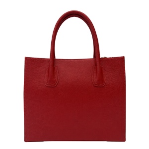Geanta din piele naturala GERTRUDE Red
