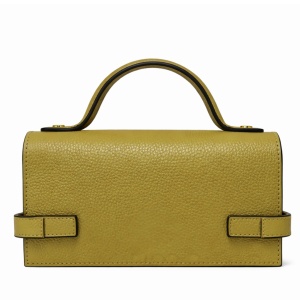 Geanta din piele naturala IVY Mustard - Img 2