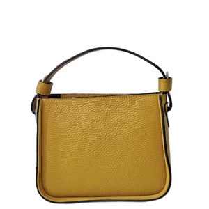 Geanta din piele naturala ROSIA Yellow