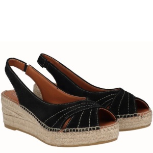 Sandale din piele naturala LUNA Black - Img 2