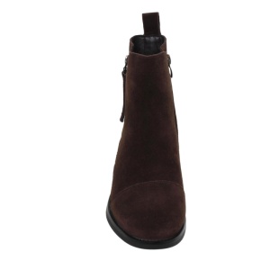 Botine din piele naturala SOL Brown - Img 4