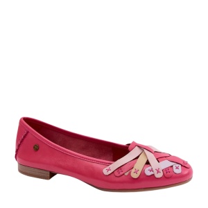 Pantofi din piele naturala ZULEMA Fucsia