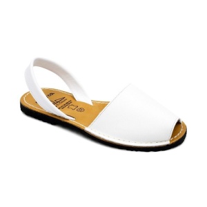 Sandale din piele AVARCA CLASIC White