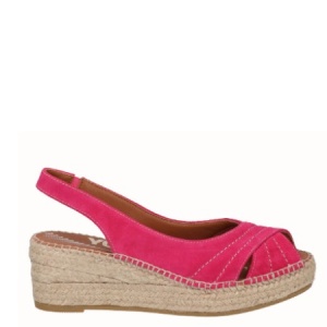 Sandale din piele naturala LUNA Fucsia