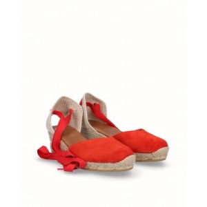 Sandale din piele naturala MERIVA Red - Img 2